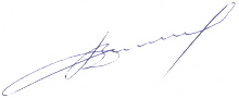 Подпись Дзубан Владимир Иванович, президент федерации Тхэквондо Брянской области